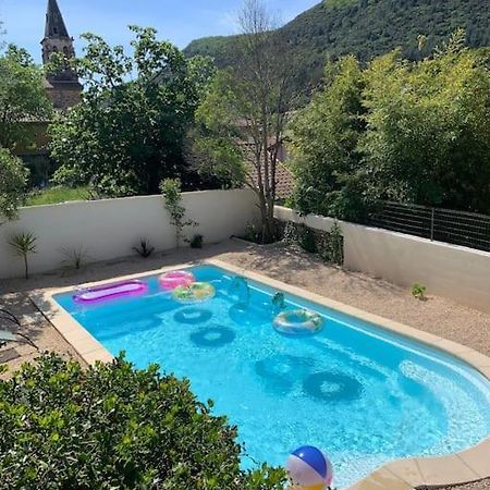 Villa Avec Piscine Dans Les Cevennes Besseges Экстерьер фото