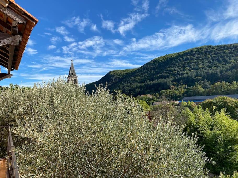 Villa Avec Piscine Dans Les Cevennes Besseges Экстерьер фото