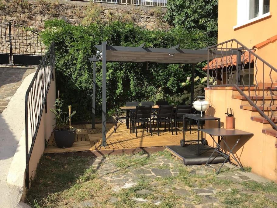 Villa Avec Piscine Dans Les Cevennes Besseges Экстерьер фото